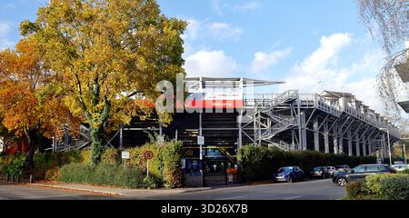 Glamorgan County Cricket Ground, (Criced Morgannwg), Sophia Gardens, Cardiff City Centre, Galles du Sud, ROYAUME-UNI. Automne. Prise en octobre 2025 Banque D'Images