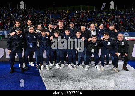Pise, Italie. 30 octobre 2025. Pise Beach Soccer, Champion d'Italie lors de la 9ème journée du Championnat de Serie A entre Pise S.C. 1909 et S.S. Lazio au stade Arena Garibaldi le 30 octobre 2025 à Rome, Italie. Crédit : Agence photo indépendante/Alamy Live News Banque D'Images