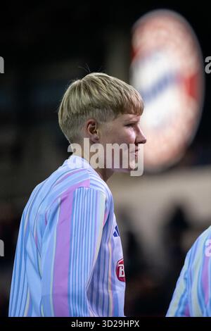 Paulina Krumbiegel (Juventus Turin, #27), GER, FC Bayern Muenchen vs Juventus Turin, Fussball UEFA Ligue des Champions, Ligaphase, 2. Spieltag, saison 2025/2026, 16.10.2025 Foto : Eibner-Pressefoto/Michael Memmler Banque D'Images