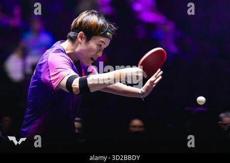 Montpellier, France. 30 octobre 2025. Hoi Kem Doo de Hong Kong lors de la 8ème finale WTT Champion Montpellier le 30 octobre 2025 à l'ARENA Sud de France Montpellier, France. Photo de Laurent Lairys/ABACAPRESS.COM crédit : Abaca Press/Alamy Live News Banque D'Images