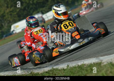 2004 - Nico Hulkenberg - Karting - Braga - Portugal - PRT Banque D'Images