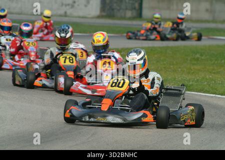 2004 - Nico Hulkenberg - Karting - Sarno - Italie - ITA Banque D'Images