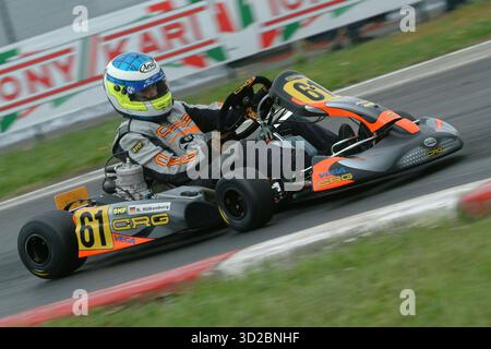 2003 - Nico Hulkenberg - Karting - Sarno - Italie - ITA Banque D'Images