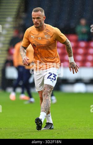 Joe Ward du comté de Derby avant le match de championnat Sky Bet entre Sheffield United et Derby County à Bramall Lane, Sheffield le samedi 1er novembre 2025. (Photo : Zach Forster | mi News) crédit : MI News & Sport /Alamy Live News Banque D'Images