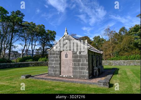 Le mausolée de Lachlan Macquarie sur l'île de Mull, en Écosse Banque D'Images