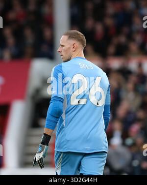 Nottingham, Royaume-Uni. 01 novembre 2025. Matz sels de Nottingham Forest vu lors du match de premier League entre Nottingham Forest et Manchester United au City Ground de Nottingham. Crédit : SPP Sport Press photo. /Alamy Live News Banque D'Images