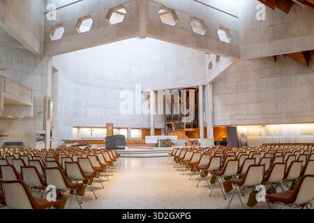 Intérieur de la cathédrale de Clifton à Bristol Royaume-Uni Banque D'Images