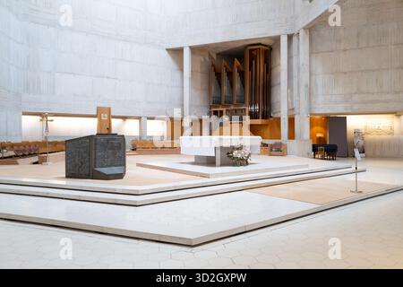 Intérieur de la cathédrale de Clifton à Bristol Royaume-Uni Banque D'Images