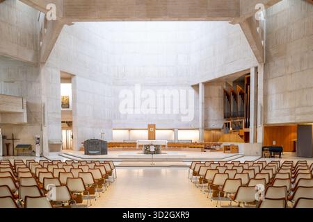 Intérieur de la cathédrale de Clifton à Bristol Royaume-Uni Banque D'Images