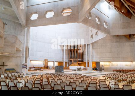 Intérieur de la cathédrale de Clifton à Bristol Royaume-Uni Banque D'Images