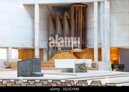 Intérieur de la cathédrale de Clifton à Bristol Royaume-Uni Banque D'Images