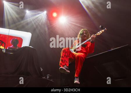 Madison, États-Unis. 31 octobre 2025. Joey Thunder du taxi au Sylvee le 31 octobre 2025, à Madison, Wisconsin (photo de Daniel DeSlover/Sipa USA) crédit : Sipa USA/Alamy Live News Banque D'Images
