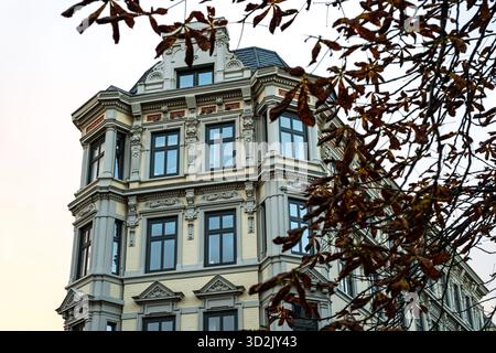 Immeuble historique exquis à Hambourg près de la célèbre Elbchaussee Banque D'Images
