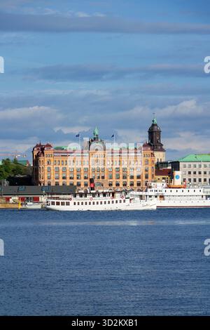 Logo de la société de transport maritime Aseco Sweden AB sur le siège social, Packhusgatan, le 10 mai 2025 à Gothenburg, Suède. Banque D'Images