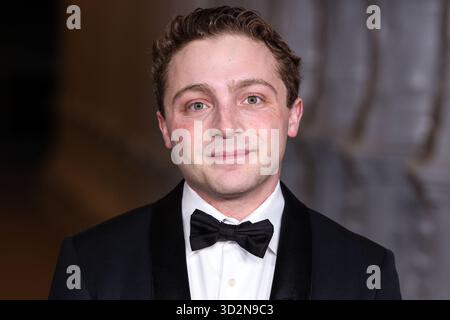 Los Angeles, États-Unis. 1er novembre 2025. MUSEUM ROW, MIRACLE MILE, LOS ANGELES, CALIFORNIE, États-Unis - 1er NOVEMBRE : Jake Shane arrive au 14e Gala annuel du film d'art LACMA (Los Angeles County Museum of Art) 2025 présenté par Gucci qui a lieu au Los Angeles County Museum of Art le 1er novembre 2025 à Museum Row, Miracle Mile, Los Angeles, Californie, États-Unis. (Photo de Xavier Collin/image Press Agency) crédit : image Press Agency/Alamy Live News Banque D'Images