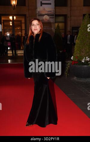 Rome, Italie. 01 novembre 2025. Rome, soirée de gala du Teatro Dell'Opera pour la première de 'Tosca', sur la photo : Noemi crédit : Agence photo indépendante/Alamy Live News Banque D'Images