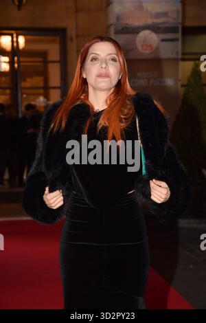 Rome, Italie. 01 novembre 2025. Rome, soirée de gala du Teatro Dell'Opera pour la première de 'Tosca', sur la photo : Noemi crédit : Agence photo indépendante/Alamy Live News Banque D'Images