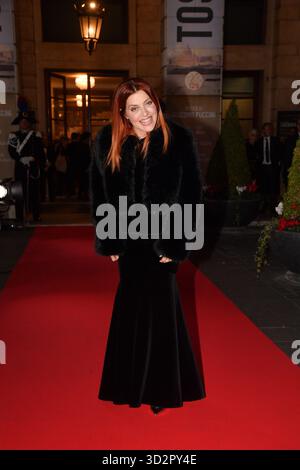 Rome, Italie. 01 novembre 2025. Rome, soirée de gala du Teatro Dell'Opera pour la première de 'Tosca', sur la photo : Noemi crédit : Agence photo indépendante/Alamy Live News Banque D'Images