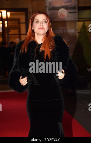 Rome, Italie. 01 novembre 2025. Rome, soirée de gala du Teatro Dell'Opera pour la première de 'Tosca', sur la photo : Noemi crédit : Agence photo indépendante/Alamy Live News Banque D'Images
