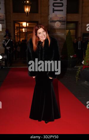 Rome, Italie. 01 novembre 2025. Rome, soirée de gala du Teatro Dell'Opera pour la première de 'Tosca', sur la photo : Noemi crédit : Agence photo indépendante/Alamy Live News Banque D'Images
