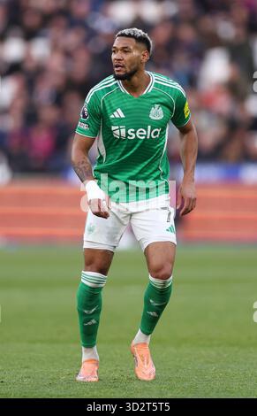 Londres, Royaume-Uni. 2 novembre 2025. Joelinton de Newcastle lors du match de West Ham United vs Newcastle United premier League au stade de Londres. Le crédit photo devrait se lire comme suit : David Klein/Sportimage crédit : Sportimage Ltd/Alamy Live News Banque D'Images