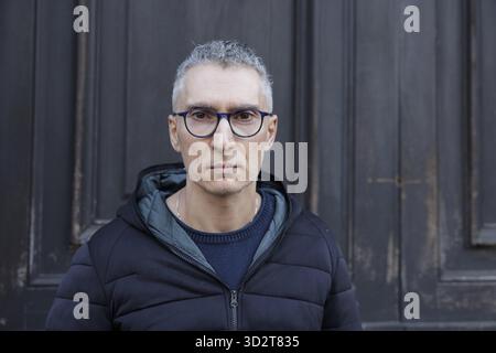 Portrait de Fabio Baca 01/10/2025 ©Isabella de Maddalena/opale.photo Banque D'Images