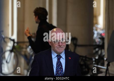 Londres, Royaume-Uni. 04th Nov, 2025. Londres, Royaume-Uni - 04 novembre 2025. Lord Hermer KC, procureur général arrive pour la réunion du Cabinet au n ° 10 Downing Street. Crédit : Uwe Deffner/Alamy Live News Banque D'Images
