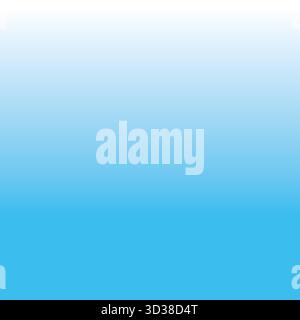 Bordure de dégradé de demi-teintes rétro cyan : motif en pointillés bleu ciel sans couture avec effet CMJN pixélisé abstrait pour les arrière-plans géométriques horizontaux vectoriels. Illustration de Vecteur