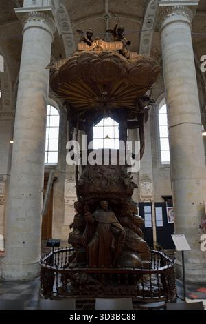 Église de Jean-Baptiste au Béguinage, Bruxelles, Belgique, Europe Banque D'Images
