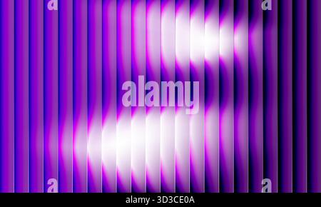 Fond d'illustration vectorielle côtelée moderne abstrait violet et blanc avec dégradé lumineux. Illustration de Vecteur