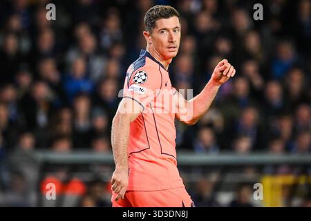 Bruges, Belgique. 05 novembre 2025. Lors de l'UEFA Champions League, phase de Ligue, match de football MD4 entre le Club Brugge KV et le FC Barcelone le 5 novembre 2025 à Jan Breydelstadion à Bruges, Belgique - photo Matthieu Mirville/DPPI crédit : DPPI Media/Alamy Live News Banque D'Images