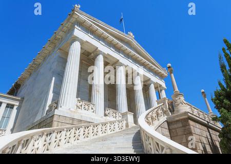 Bibliothèque nationale, Athènes, Grèce, Europe Banque D'Images