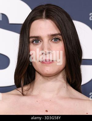 Los Angeles, États-Unis. 06 novembre 2025. LOS ANGELES, CALIFORNIE, États-Unis - 05 NOVEMBRE : L'actrice norvégienne Inga Ibsdotter Lilleaas arrive à la première de Los Angeles de 'valeur sentimentale' de Neon qui s'est tenue au complexe DGA Theater à la Directors Guild of America le 5 novembre 2025 à Los Angeles, Californie, États-Unis. (Photo de Xavier Collin/image Press Agency) crédit : image Press Agency/Alamy Live News Banque D'Images