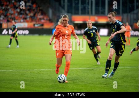 Tilburg pays-Bas 3 juin 2025 UEFA Nations League 2025 pays-Bas vs Ecosse au Willem II Stadion. Jill Roord - pays-Bas Banque D'Images