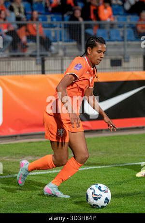 Tilburg pays-Bas 3 juin 2025 UEFA Nations League 2025 pays-Bas vs Ecosse au Willem II Stadion. Esmee Brugts - pays-Bas Banque D'Images