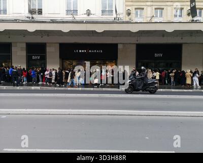 Magasin Shein BHV Paris Banque D'Images