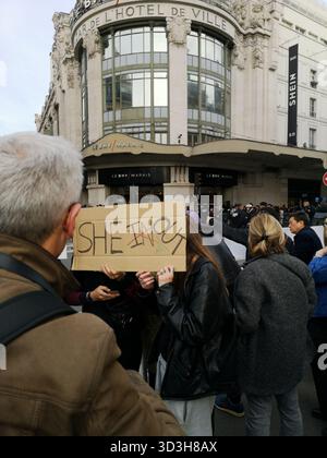 Magasin Shein BHV Paris Banque D'Images