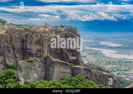 Vue du monastère de la Sainte Trinité Banque D'Images
