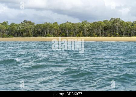 La belle plage d'Agnes Water en Australie Banque D'Images