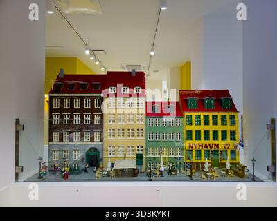 Magasin LEGO à Copenhague Banque D'Images