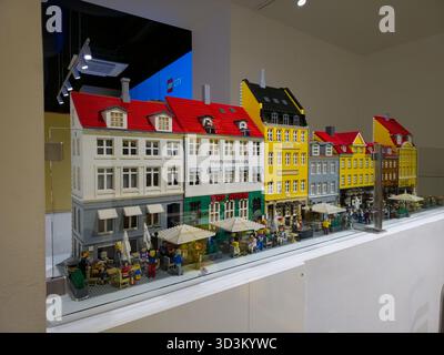 Magasin LEGO à Copenhague Banque D'Images