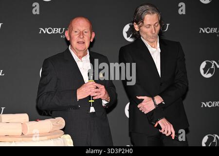 Trevor Horwell assiste à l'inauguration de Nobu Hotel à Nobu Hotel Rome le 6 novembre 2025 à Rome, Italie Banque D'Images