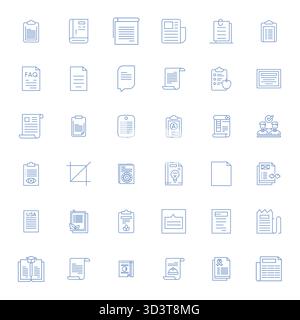 Icônes vectorielles parfaites de 36 Bold Line PIXEL conçues par des experts pour les directives, conçues à une résolution de 64 x 64 pour une intégration et des performances sans faille. Illustration de Vecteur