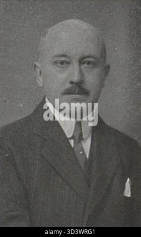 Max Rabes, photographié vers 1916, est une figure historique du début du XXe siècle. Cette image capture sa ressemblance à un moment charnière de sa vie. Banque D'Images