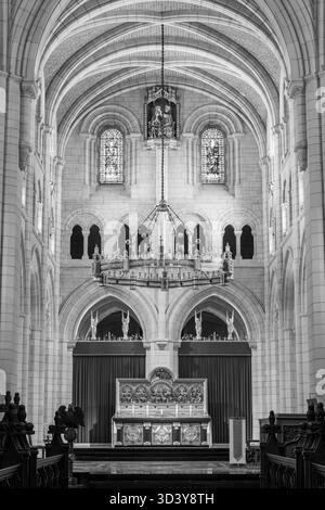 Buckfast.Devon.United Kingdom.August 22nd 2025.photo de l'autel à l'intérieur de l'abbaye de Buckfast dans le Devon Banque D'Images