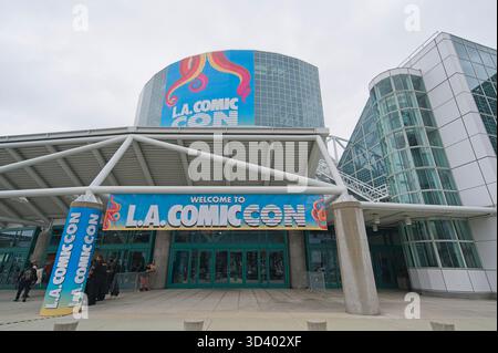 Los Angeles, Californie, États-Unis – 27 septembre 2025 : LA Comic Con au Los Angeles Convention Center. Banque D'Images