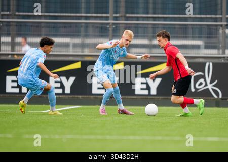 Amsterdam, pays-Bas. 08 novembre 2025. AMSTERDAM, 08-112025, Sportpark Goed Genoeg, saison 2025/2026, Dutch Tweede Divisie Football, match entre l'AFC et Jong Sparta Rotterdam, photos crédits : Pro Shots/Alamy Live News Banque D'Images