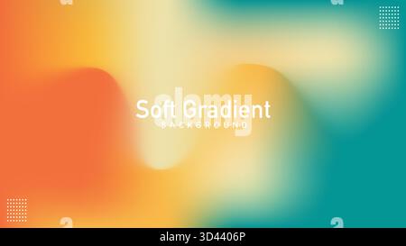 Courbes gradient arrière-plan flou mélange de couleurs fluides abstraites.illustration vectorielle Illustration de Vecteur