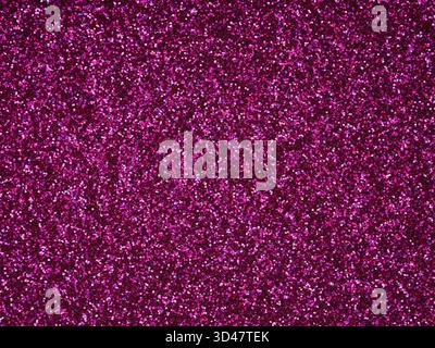 Lilas, fond de paillettes violettes scintillantes texture de papier d'emballage brillant pour la décoration de papier peint saisonnière des vacances de Noël, Valentines, 8 mars, 3d. Banque D'Images
