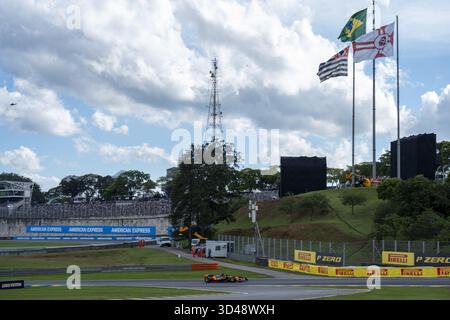 Sao Paulo, Brésil. 08 novembre 2025. SAO PAULO, BRÉSIL - 08 NOVEMBRE : qualifications devant le Grand Prix de F1 du Brésil à l'Autodromo Jose Carlos Pace le 08 novembre 2025 à Sao Paulo, Brésil. (Photo de Richard Callis) crédit : SPP Sport Press photo. /Alamy Live News Banque D'Images